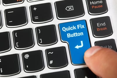 "Quick Fixes" - Why it's a Troubling Trend