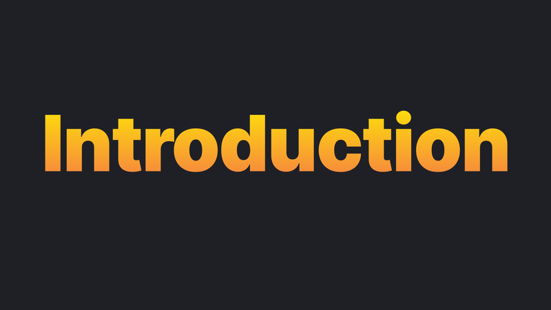 Introduction