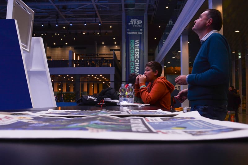 Nitto ATP Finals 2022, Turin Palalpitour