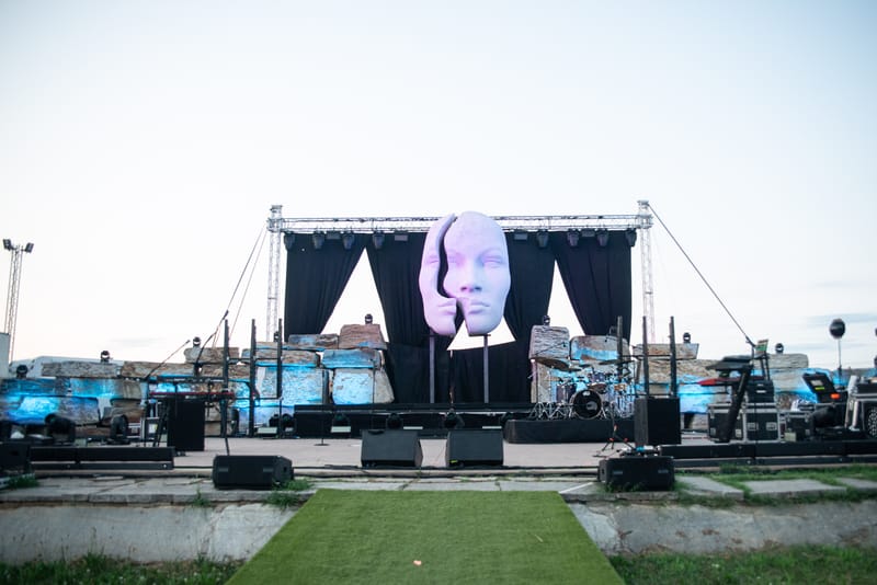 Mahmood live all' AminaFestival di Cervere (Cn)