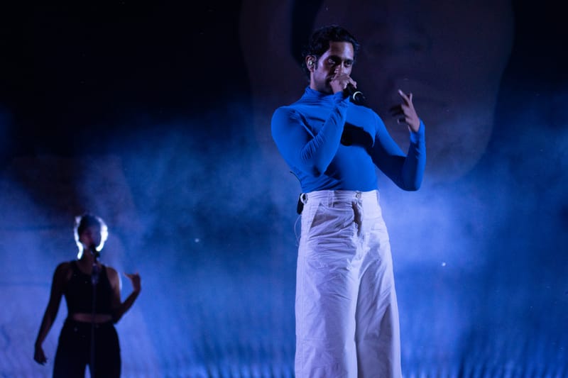 Mahmood live all' AminaFestival di Cervere (Cn)