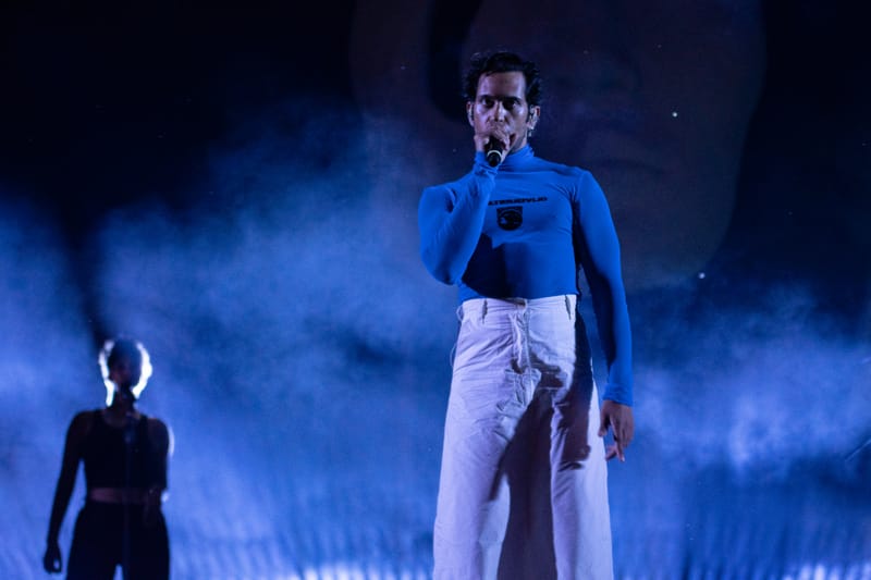 Mahmood live all' AminaFestival di Cervere (Cn)