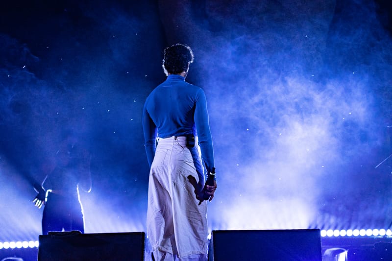 Mahmood live all' AminaFestival di Cervere (Cn)