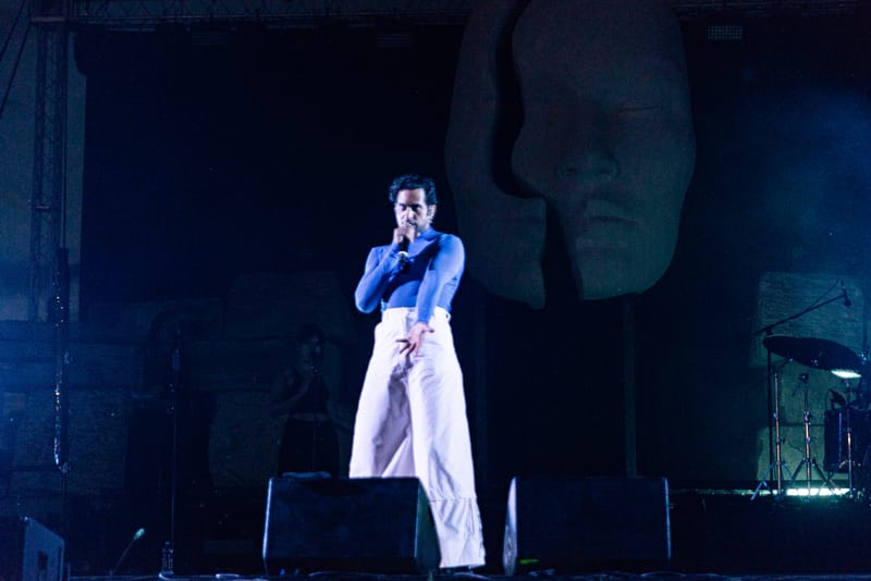 Mahmood live all' AminaFestival di Cervere (Cn)