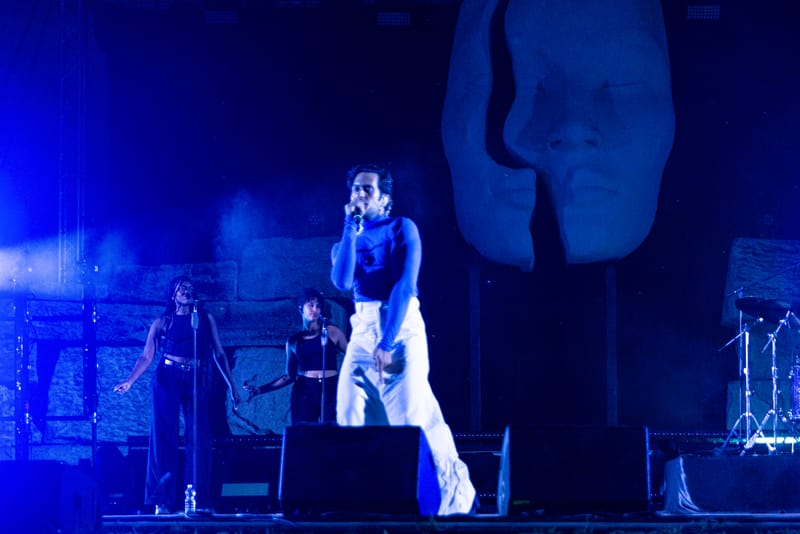 Mahmood live all' AminaFestival di Cervere (Cn)