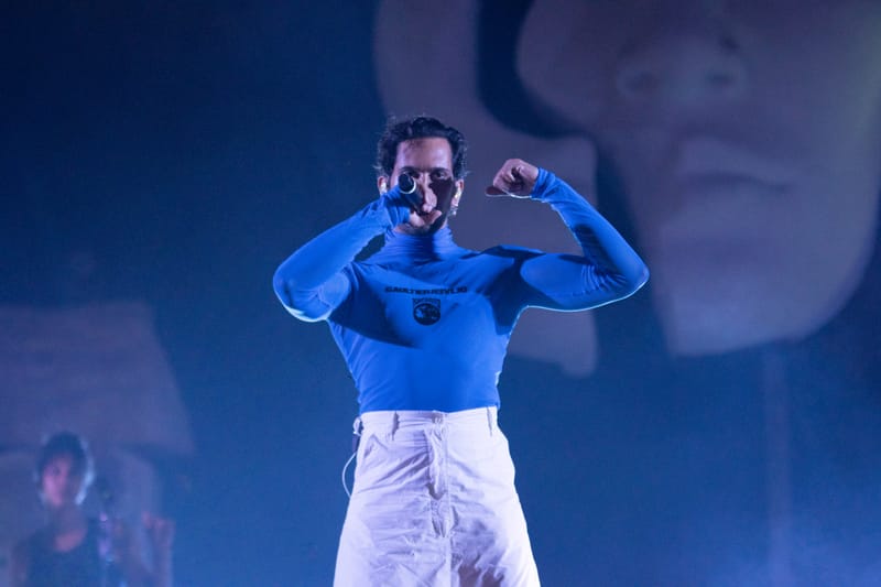 Mahmood live all' AminaFestival di Cervere (Cn)