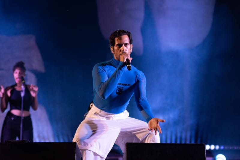 Mahmood live all' AminaFestival di Cervere (Cn)