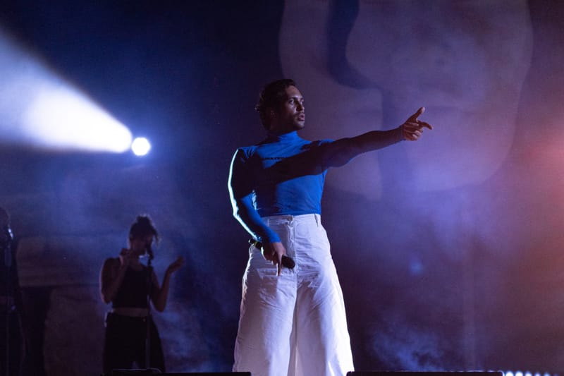 Mahmood live all' AminaFestival di Cervere (Cn)