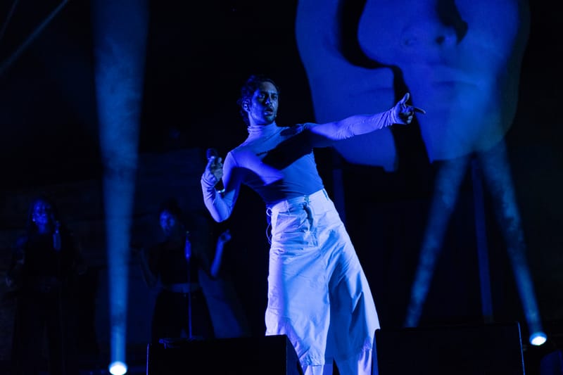 Mahmood live all' AminaFestival di Cervere (Cn)