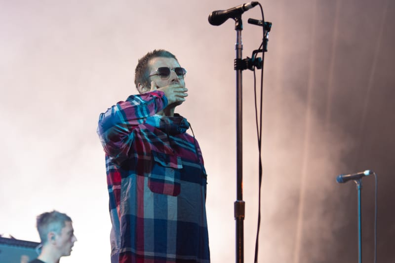Liam Gallagher live Collisioni Festival