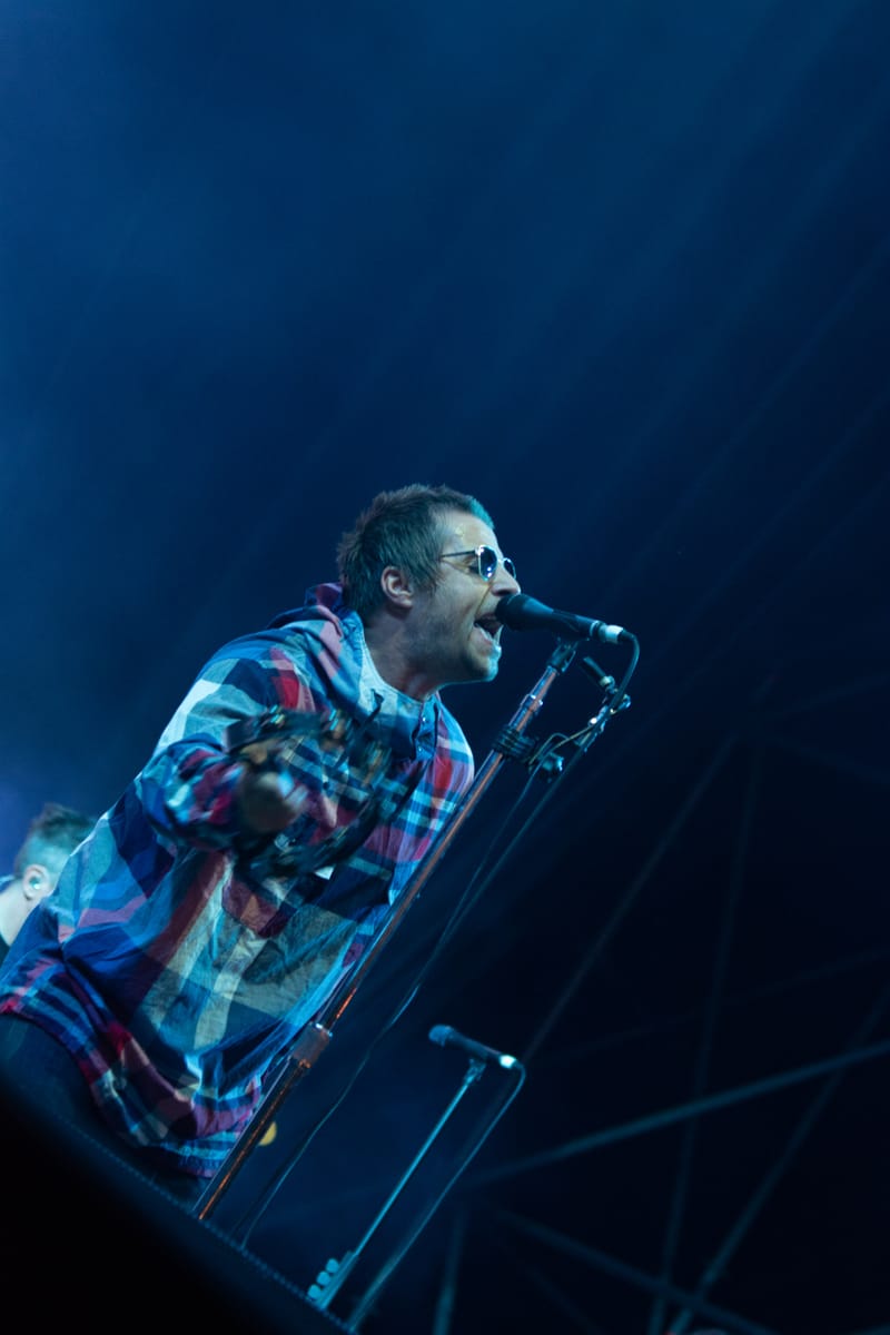 Liam Gallagher live Collisioni Festival