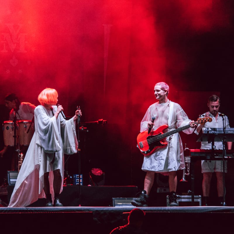 La Rappresentate di Lista live Flowers Festival 