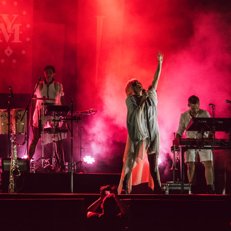 La Rappresentate di Lista live Flowers Festival 