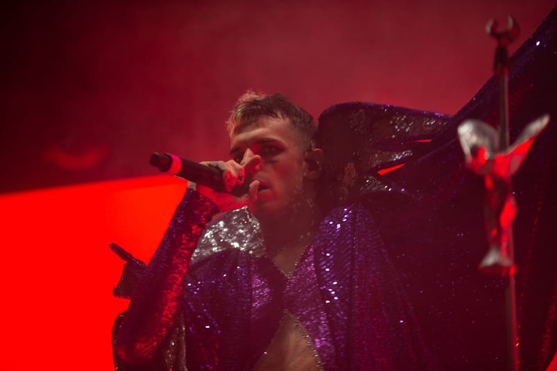 Achille Lauro live Teatro La Concordia