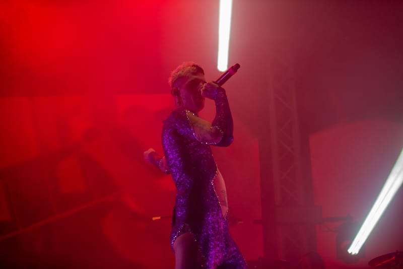 Achille Lauro live Teatro La Concordia