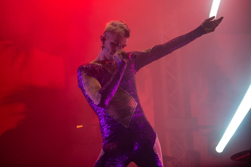 Achille Lauro live Teatro La Concordia