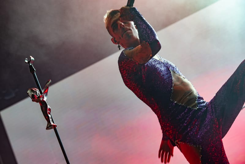 Achille Lauro live Teatro La Concordia