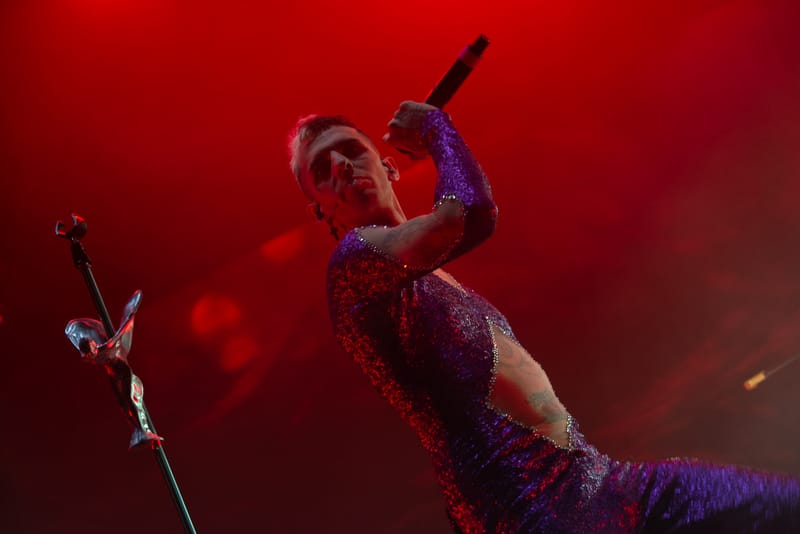 Achille Lauro live Teatro La Concordia