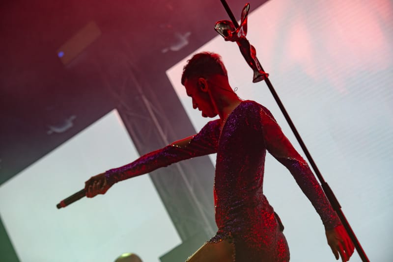 Achille Lauro live Teatro La Concordia