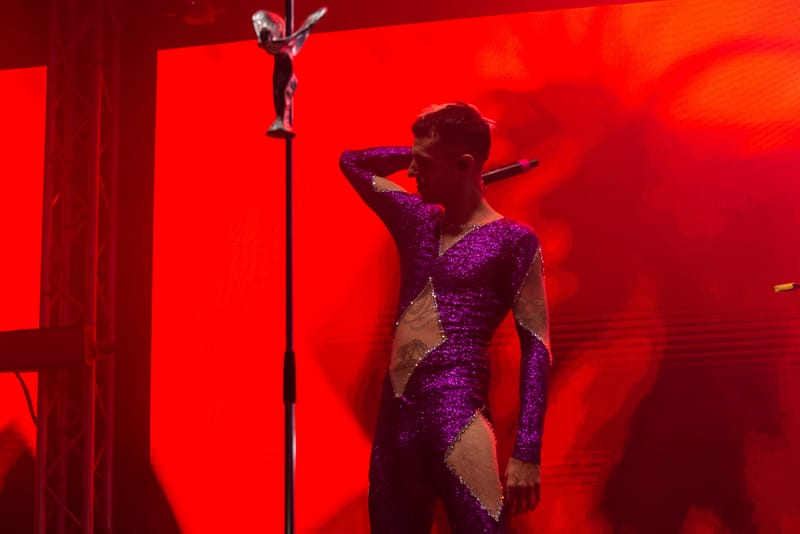 Achille Lauro live Teatro La Concordia