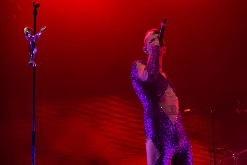 Achille Lauro live Teatro La Concordia