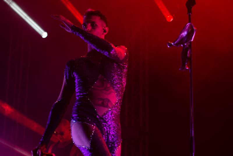 Achille Lauro live Teatro La Concordia