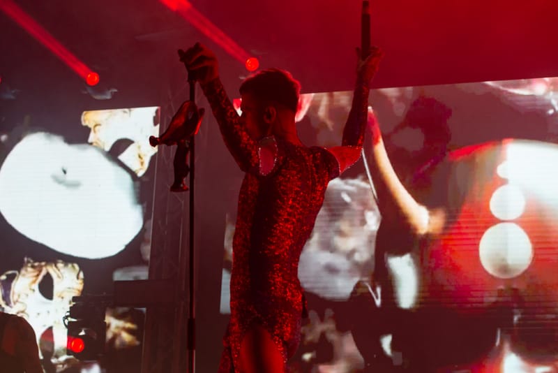 Achille Lauro live Teatro La Concordia