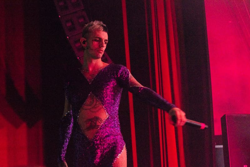 Achille Lauro live Teatro La Concordia