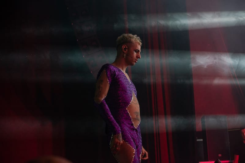 Achille Lauro live Teatro La Concordia