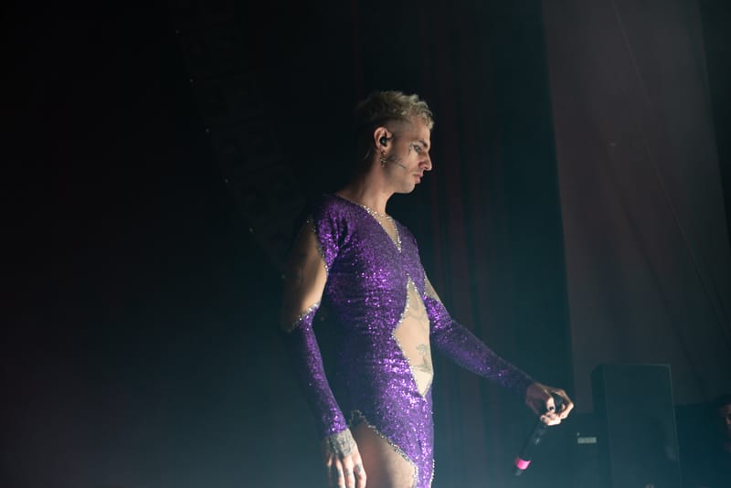 Achille Lauro live Teatro La Concordia