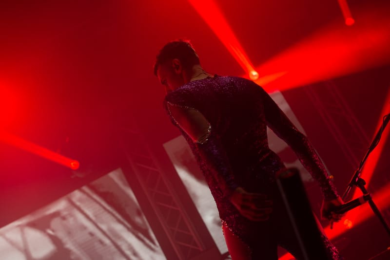 Achille Lauro live Teatro La Concordia