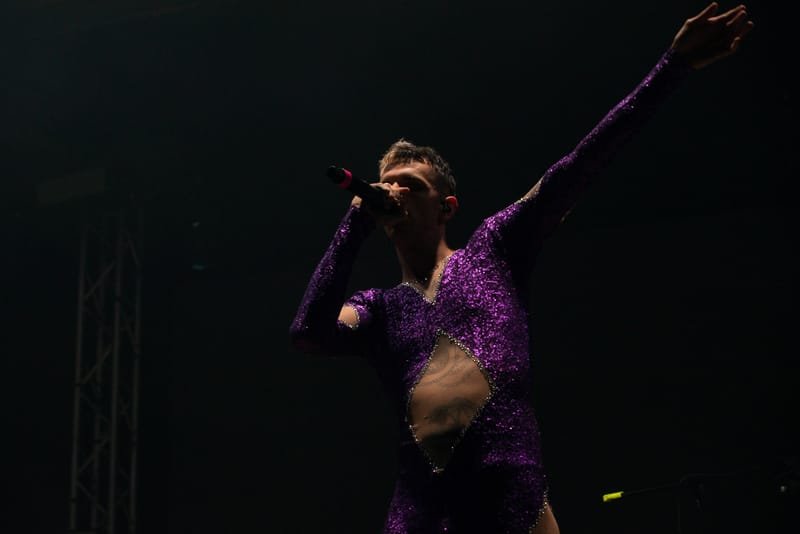 Achille Lauro live Teatro La Concordia