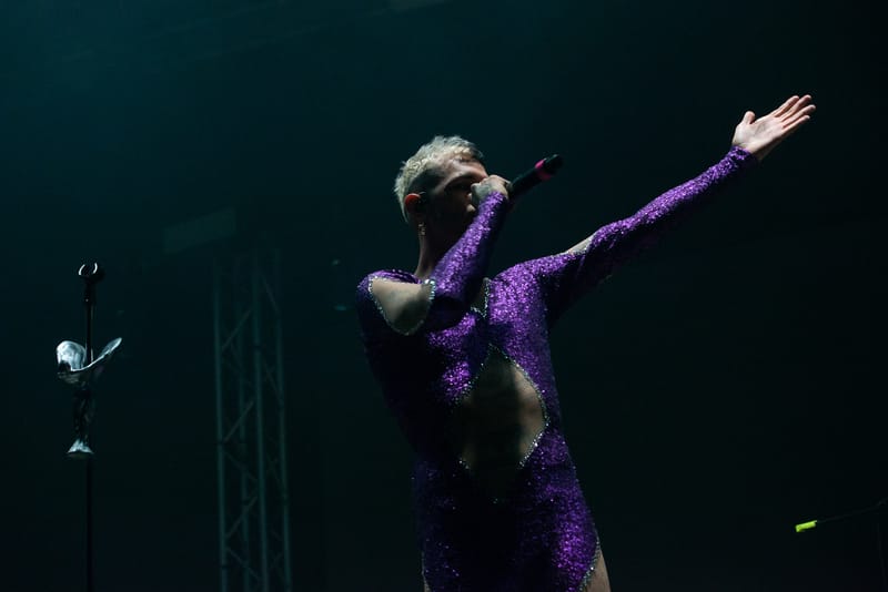 Achille Lauro live Teatro La Concordia