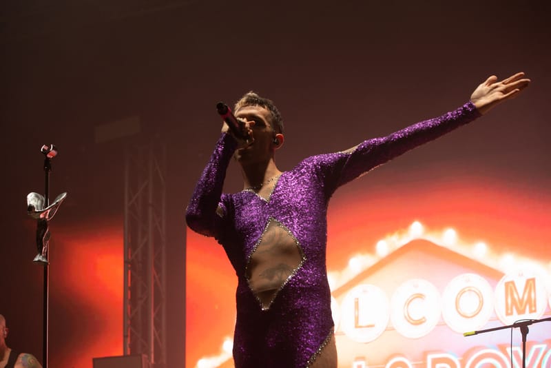 Achille Lauro live Teatro La Concordia