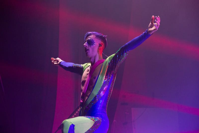 Achille Lauro live Teatro La Concordia