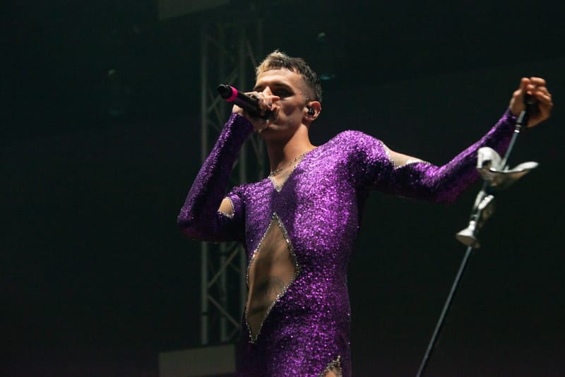 Achille Lauro live Teatro La Concordia