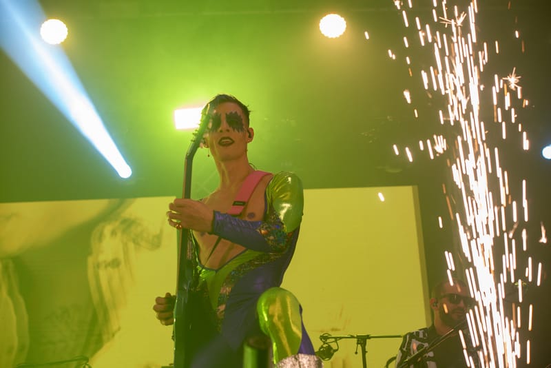 Achille Lauro live Teatro La Concordia