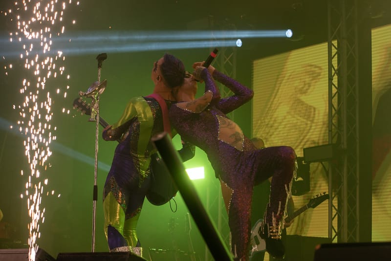 Achille Lauro live Teatro La Concordia