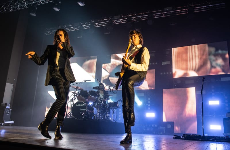 Maneskin live a Venaria Reale