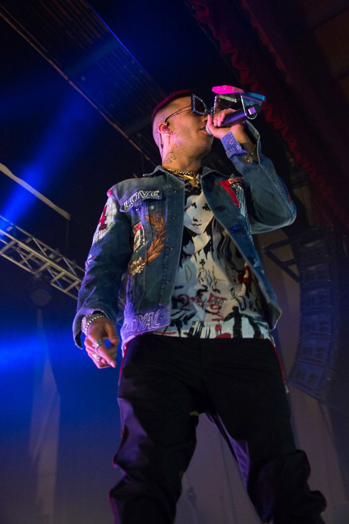 Sfera Ebbasta live Venaria Reale