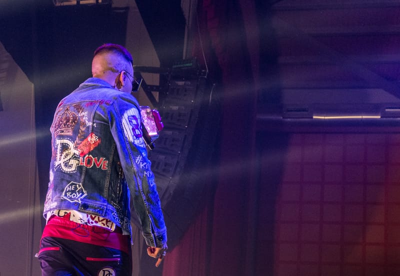 Sfera Ebbasta live Venaria Reale