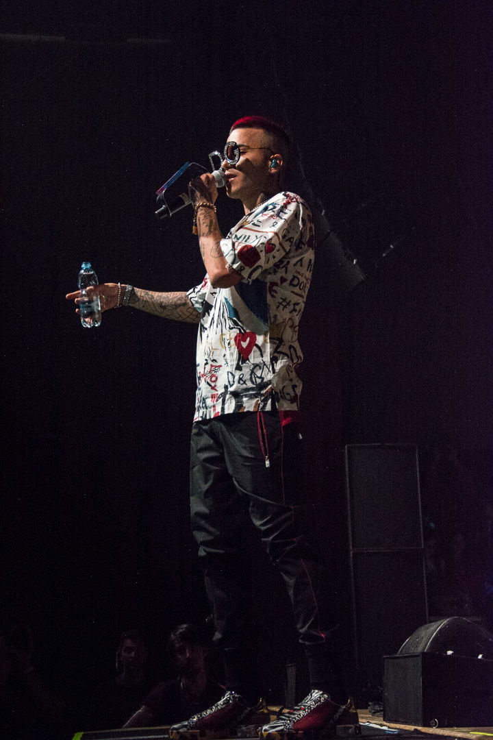 Sfera Ebbasta live Venaria Reale