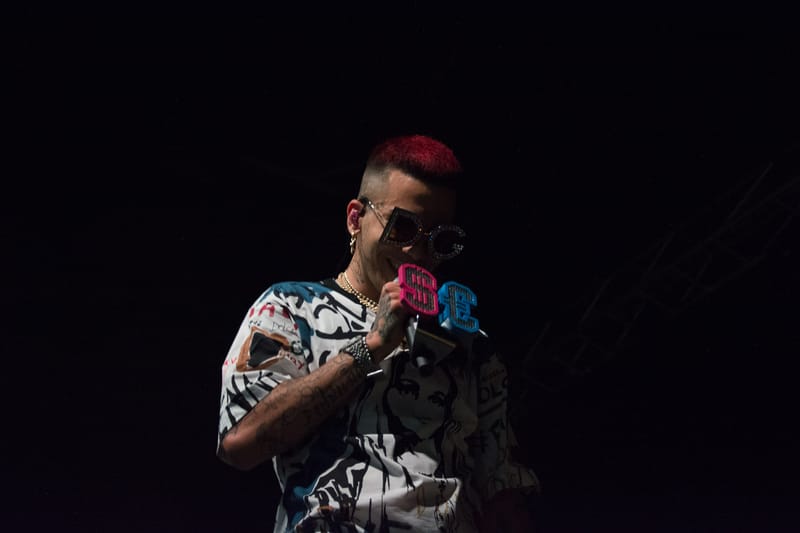 Sfera Ebbasta live Venaria Reale