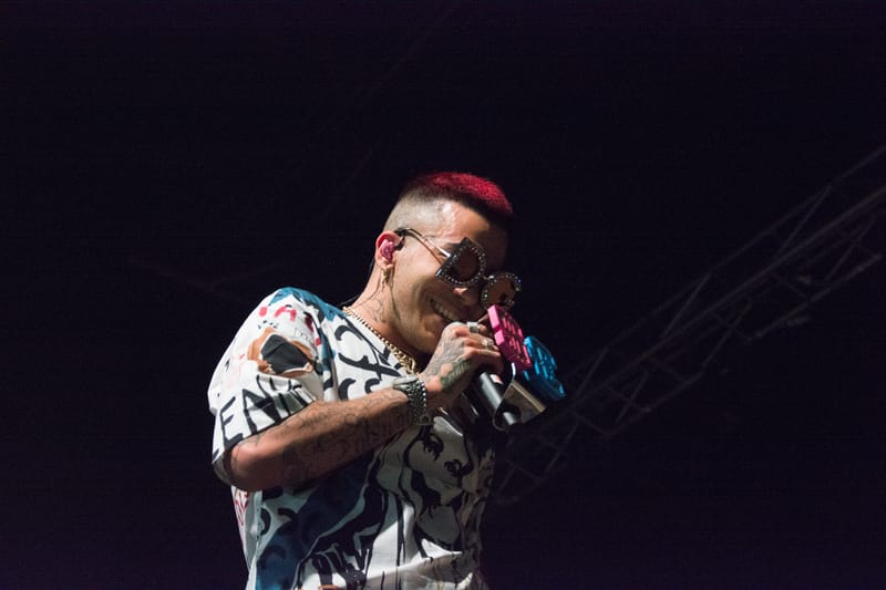 Sfera Ebbasta live Venaria Reale