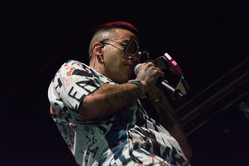 Sfera Ebbasta live Venaria Reale