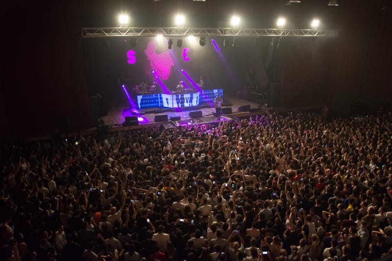 Sfera Ebbasta live Venaria Reale