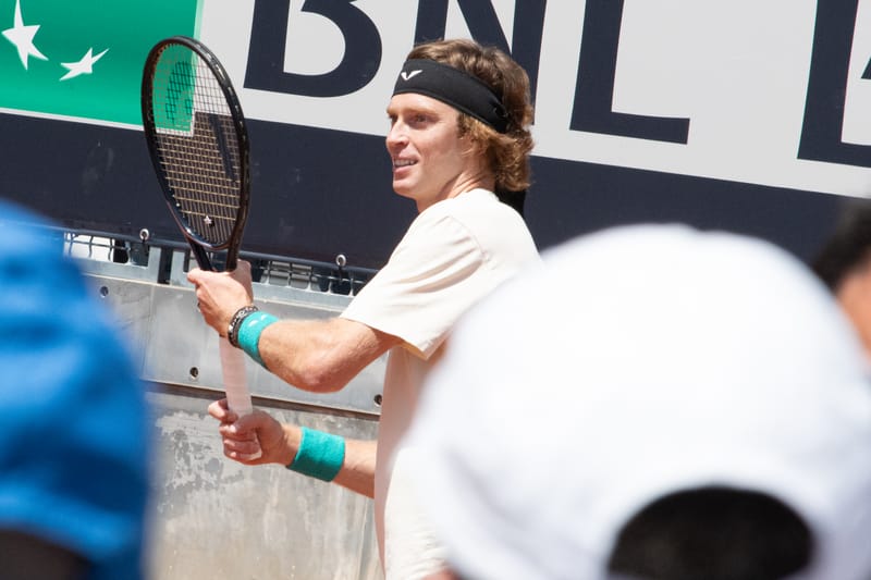 Andrey Rublev in Rome 2024