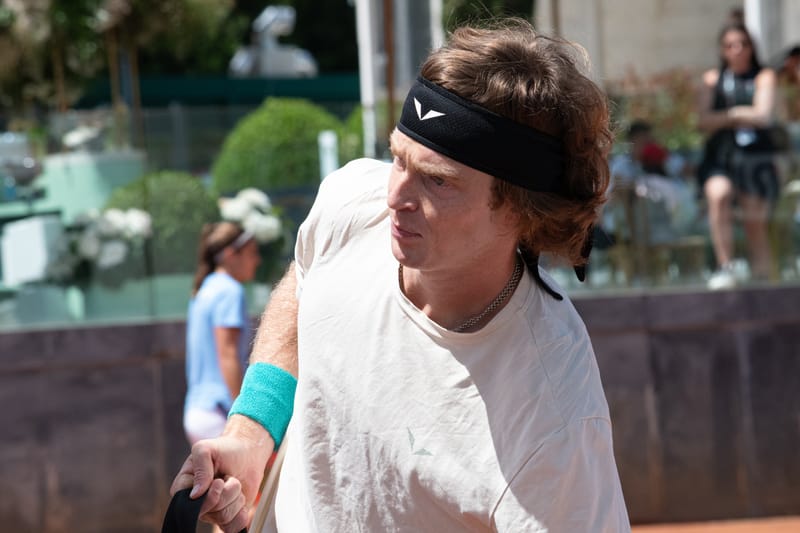 Andrey Rublev in Rome 2024