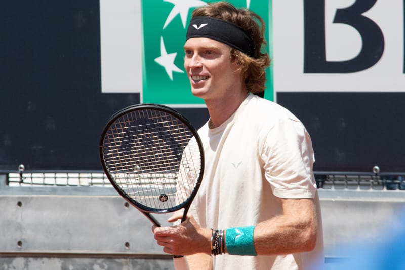 Andrey Rublev in Rome 2024