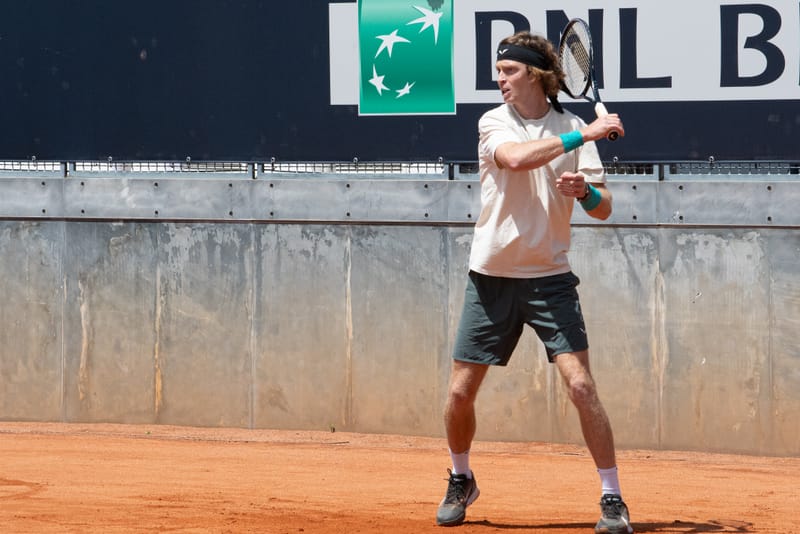 Andrey Rublev in Rome 2024